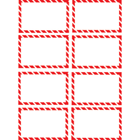 WHMIS Labels 800/Pkg, Paper, Roll, 2-3/4" L x 4-1/4" W Seaboard Timber Mart