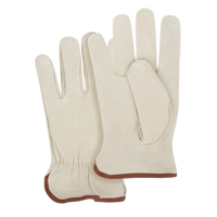 Gants pour conducteurs &agrave; ajustement serr&eacute;, Grand, Paume en Cuir fleur de vache Seaboard Timber Mart