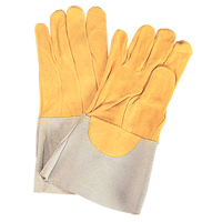 Gants de soudage TIG &agrave; ajustement sup&eacute;rieur, Cuir de daim refendu, Taille 2T-Grand Seaboard Timber Mart