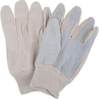 Standard-Duty Work Gloves, Large, Split Cowhide Palm Seaboard Timber Mart