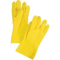 Gants ChemStop, Taille Petit/7, 12" lo, Latex, Doublure en Ouat&eacute;e, 16 mils Seaboard Timber Mart