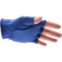 Anti-Impact Fingerless Left-Hand Glove Liner, 6/X-Small, Synthetic Palm, Slip-On Cuff Seaboard Timber Mart