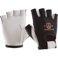 Anti-Impact Left-Hand Glove, X-Small, Goatskin/Split Leather Palm, Hook & Loop Cuff Seaboard Timber Mart