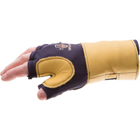 Gants de protection sup&eacute;rieure contre les impacts & les microtraumarismes r&eacute;p&eacute;t&eacute;s, main droite, Taille T-petit, Paume Cuir fleur Seaboard Timber Mart