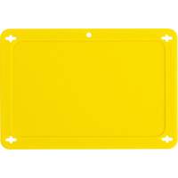 Blank Valve Tag, Plastic, 4-3/4" W x 3-1/4" H Seaboard Timber Mart