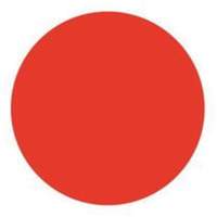 Round Write-On Labels, Circle, 1.5" L x 1.5" W, Red Seaboard Timber Mart