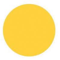 Round Write-On Labels, Circle, 1.5" L x 1.5" W, Yellow Seaboard Timber Mart