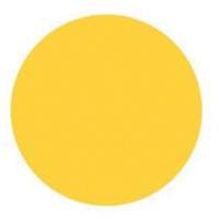 Round Write-On Labels, Circle, 3" L x 3" W, Yellow Seaboard Timber Mart
