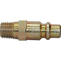 Quick Couplers - 3/8" Industrial, One Way Shut-Off - Plugs, 1/4" Seaboard Timber Mart