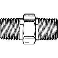RACCORD HEXAGONAL MALE1/8"-1/8"NPT,LAITON, Laiton Seaboard Timber Mart