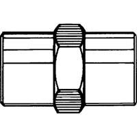 Female Hex Nipple, Brass Seaboard Timber Mart