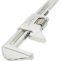 Automotive Wrench, 15" L, 19.3 mm Max Width, Chrome Seaboard Timber Mart
