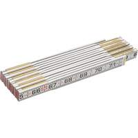 R&egrave;gle Red End Two Way, 6' lo, Bois, Graduations de 1/16" Seaboard Timber Mart