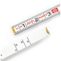 R&egrave;gle de maçon Red End, 6' lo, Bois, Graduations de 1/16" Seaboard Timber Mart