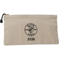Zipper Tool Pouch, Canvas, 1 Pockets, Beige Seaboard Timber Mart