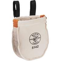 Utility tool Bag with Loop Connection, Canvas, 1 Pockets, Beige/Black Seaboard Timber Mart