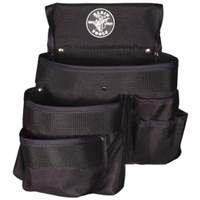 PowerLine Series 9-Pocket Tool Pouch, 1000 Denier Cordura&reg;, Black Seaboard Timber Mart