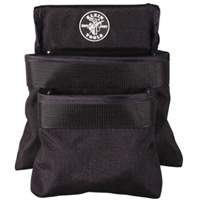 PowerLine Series 2-Pocket Utility Pouch, 1000 Denier Cordura&reg;, Black Seaboard Timber Mart