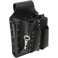 Tool Pouch, Multiple Tool Holder, Leather, 8 Pockets Seaboard Timber Mart