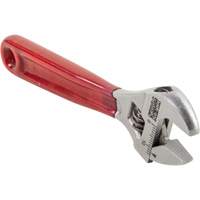 Adjustable Wrench, 4-1/2" L, 1/2" Max Width, Chrome/Polished Seaboard Timber Mart