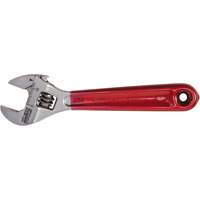 Adjustable Wrench, 4-1/2" L, 1/2" Max Width, Chrome/Polished Seaboard Timber Mart