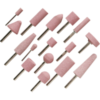 A60R Vitrified Mounted Points, A12, Aluminum Oxide, 11/16" Dia., 1-1/4" L, 60 Grit Seaboard Timber Mart