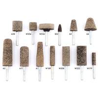 A36Q Resin Bonded Mounted Points, A11, Aluminum Oxide, 11/16" Dia., 2" L, 36 Grit Seaboard Timber Mart