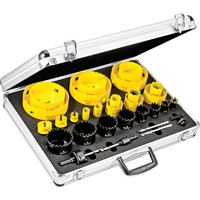 Electrician's Hole Saw Kits, 31 Pieces Seaboard Timber Mart