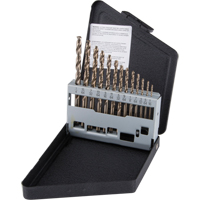 Jobber Length Drill Bit Set, 13 Pieces, High Speed Cobalt Seaboard Timber Mart