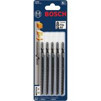 Lame de scie sauteuse, Acier &agrave; haute teneur en carbone, Tige en T, 4-5/8" lo, 8-12 dents par pouce Seaboard Timber Mart