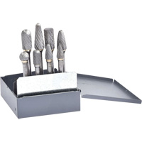 Double Cut Carbide Burr Set, 8 Pieces Seaboard Timber Mart