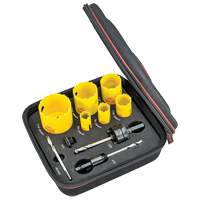 Plumber's Deep Cut Hole Saw Kit, 10 Pieces Seaboard Timber Mart