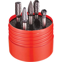 Double Cut Rotary Burr Set, 5 Pieces Seaboard Timber Mart