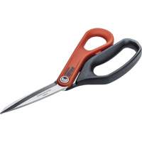 Cisaille tout usage en acier inoxydable pour ouvrier professionnel, 8-1/2", Poign&eacute;e Anneaux Seaboard Timber Mart