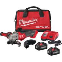 M18 Fuel No-Lock Braking Grinder with One-Key Paddle Switch Kit, 4-1/2" or 5" Wheel, 18 V Seaboard Timber Mart