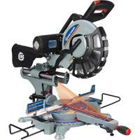 Dual Bevel Sliding Compound Mitre Saw, 12", 15 A Seaboard Timber Mart