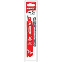 Lame de scie alternative de s&eacute;rie moyenne pour le m&eacute;tal, Bim&eacute;tal, 14-18 Dents par pouce, 6" lo x 1" la Seaboard Timber Mart