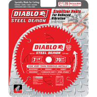 Lame de scie &agrave; d&eacute;couper Steel Demon, 7-1/4", 70 dents, Pour M&eacute;tal Seaboard Timber Mart