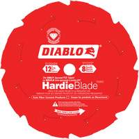 Lame de scie &agrave; d&eacute;couper HardieBlade, 12", 8 dents, Pour B&eacute;ton de fibre Seaboard Timber Mart