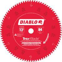 Lame de scie &agrave; d&eacute;couper Trex Blade, 12", 84 dents, Pour Plastique/Plastique Seaboard Timber Mart