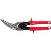 Long-Cut Offset Aviation Snips, 3" Cut Length, Straight/Left Cut Seaboard Timber Mart