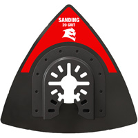 Plaque de ponçage oscillante &agrave; grain 20 de taille universelle 3-1/2" Seaboard Timber Mart