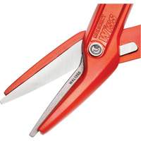 13" Serrated Aluminum Tinner Snip with Dipped Handle, 3" Cut Length, Straight Cut Seaboard Timber Mart