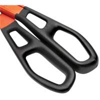 13" Serrated Aluminum Tinner Snip with Dipped Handle, 3" Cut Length, Straight Cut Seaboard Timber Mart