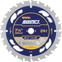 Lame de scie circulaire Marathon, 7-1/4", 24 dents Seaboard Timber Mart
