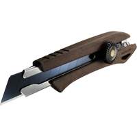 Ratchet Lock Knife, 18 mm, Wood Handle Seaboard Timber Mart