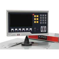 Metal Lathe/Taper Attachment & DRO, 75" L x 32" W x 53" H Seaboard Timber Mart