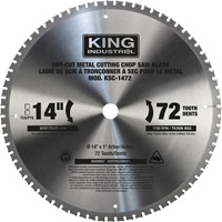 Chop Saw Blade, 14", 72 Teeth, Metal Use Seaboard Timber Mart