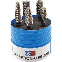 Jeu de fraises en carbure &agrave; coupe agressive, 5 morcea Seaboard Timber Mart