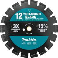 Lame de scie en diamant segment&eacute;e pour usage double Seaboard Timber Mart